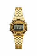 Reloj vintage acero gold