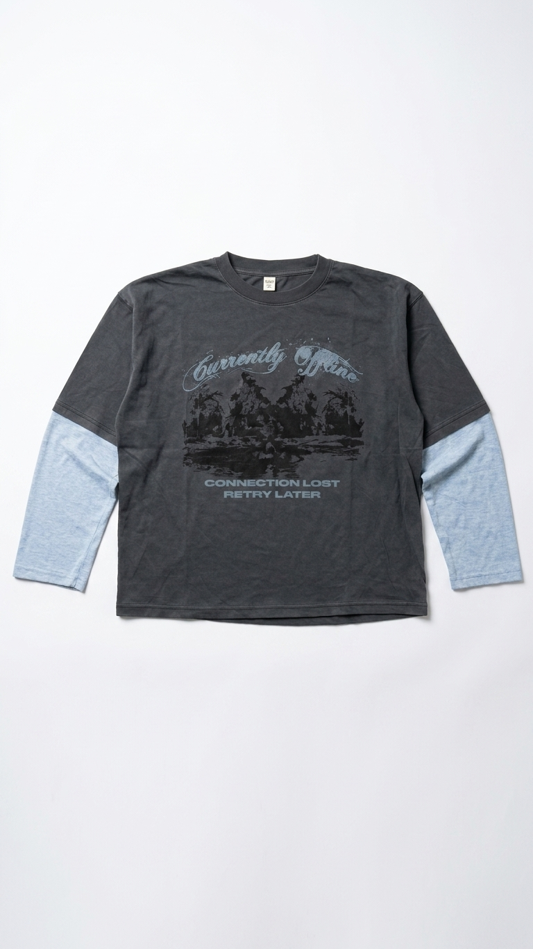 Remera manga larga currently