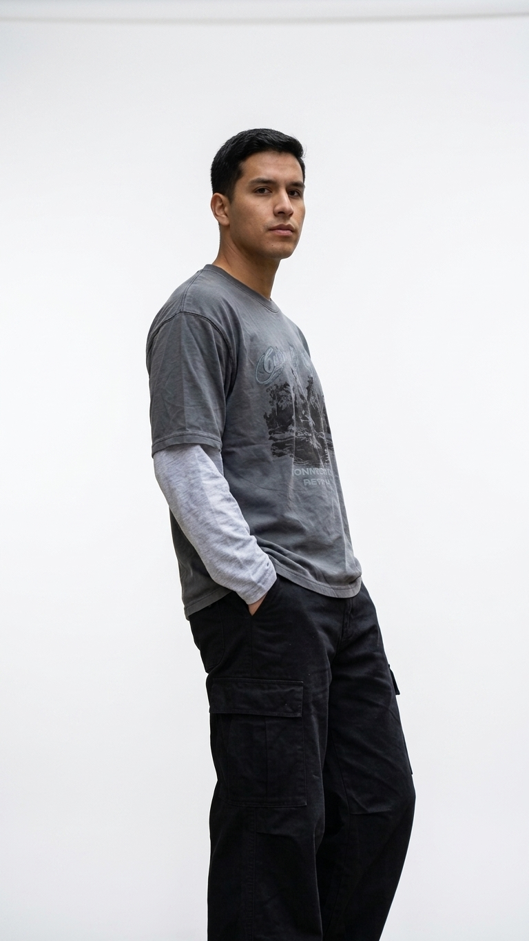 Remera manga larga currently