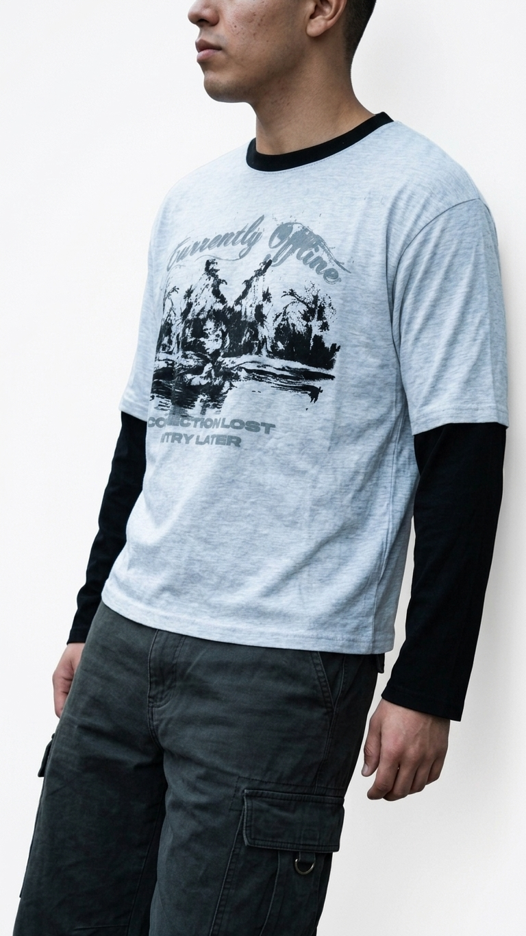 Remera manga larga currently