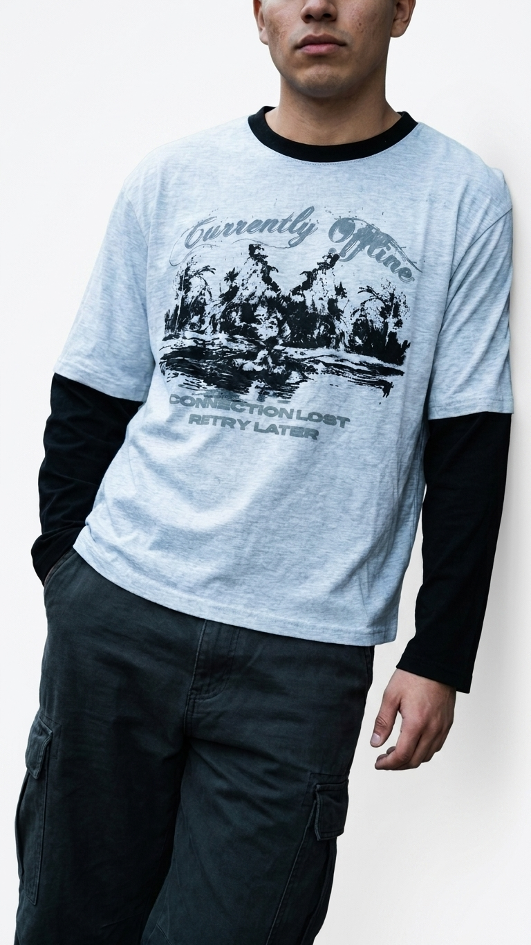 Remera manga larga currently