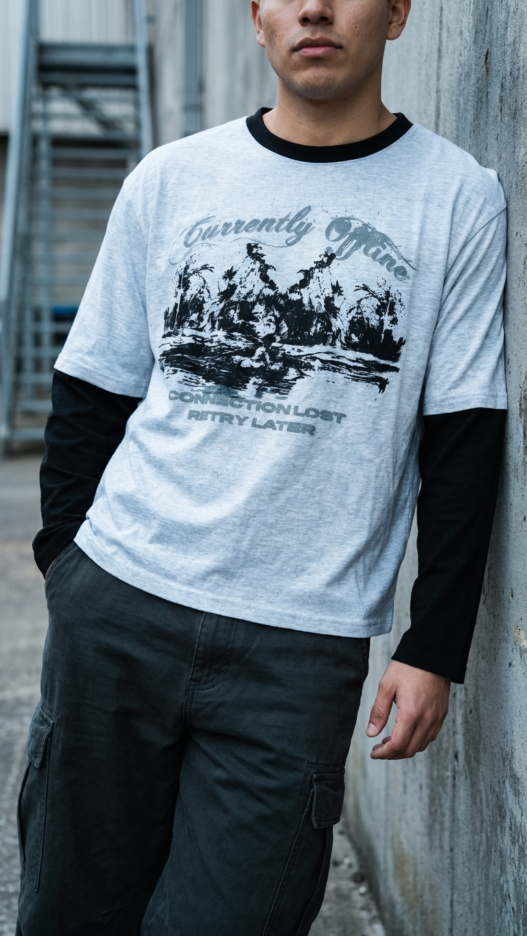 Remera manga larga currently