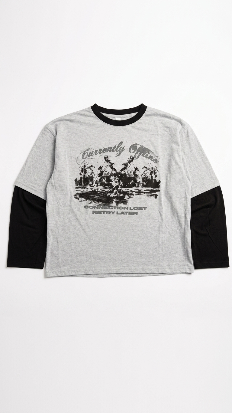 Remera manga larga currently