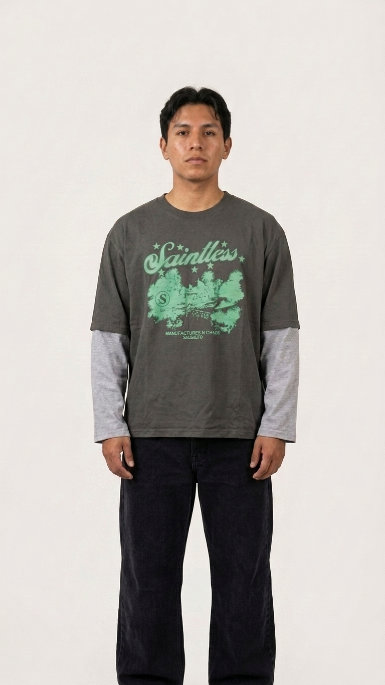 Remera manga larga saintless